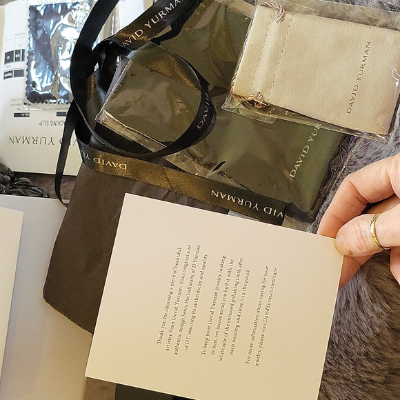 David Yurman Purple Amethyst Wheaton Petite Ring Size 7 - Picture 16 of 16